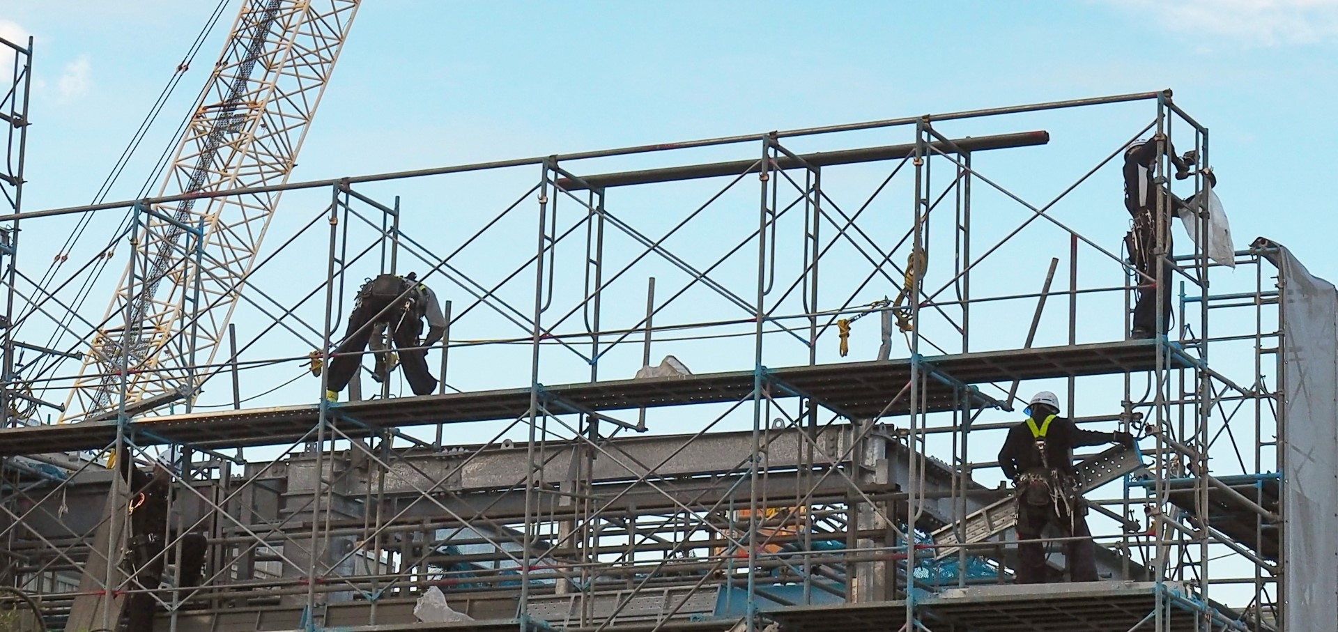 建設現場の様子